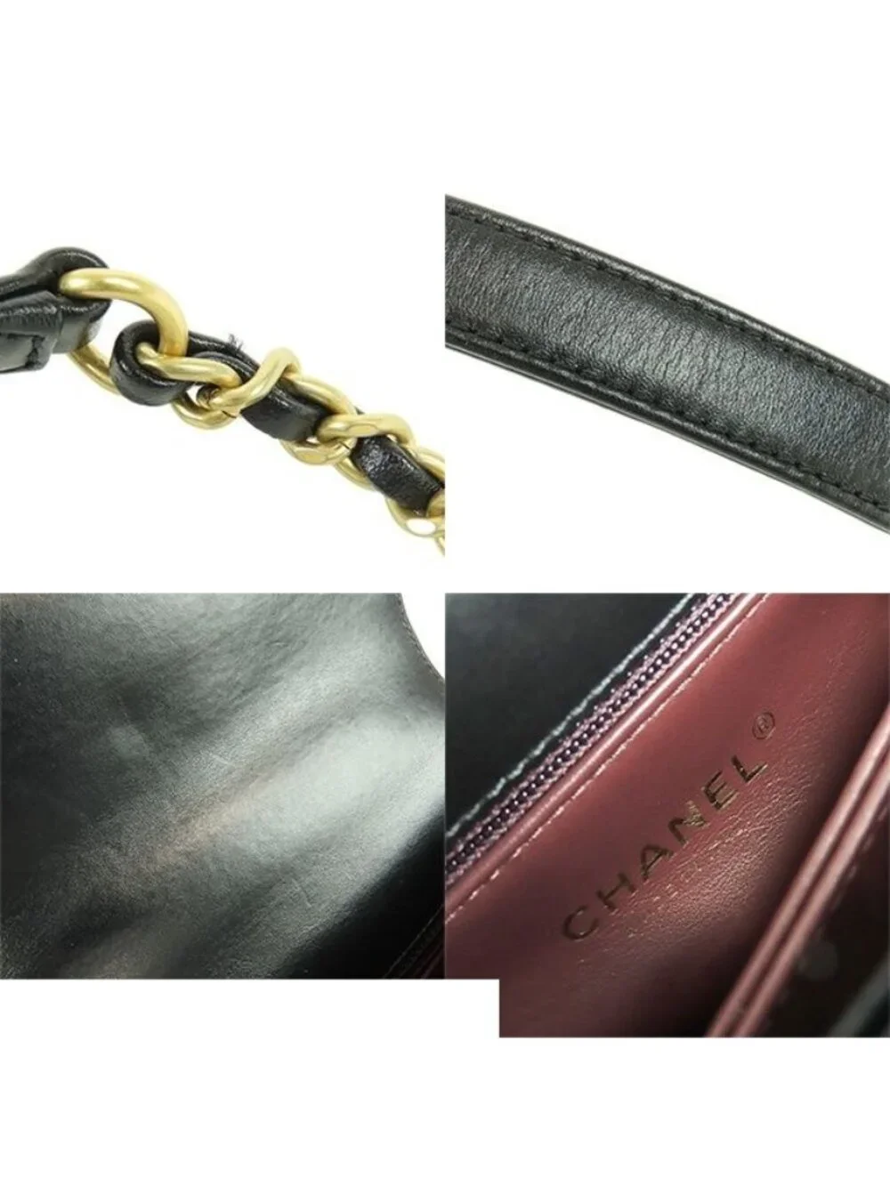 Chanel Coco Handle XS Flap Black Gold Calfskin 2-Way Shoulder Bag
